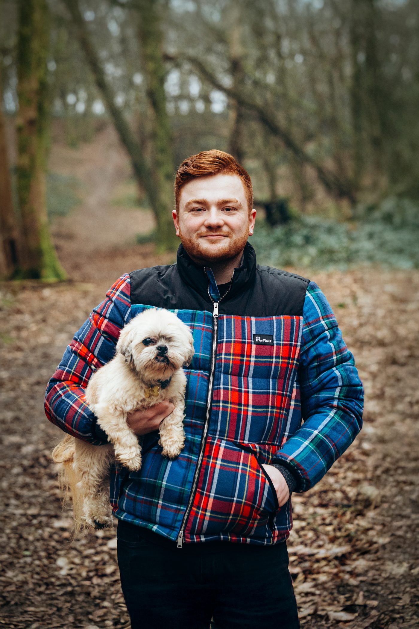 Natural family portrait in Surrey