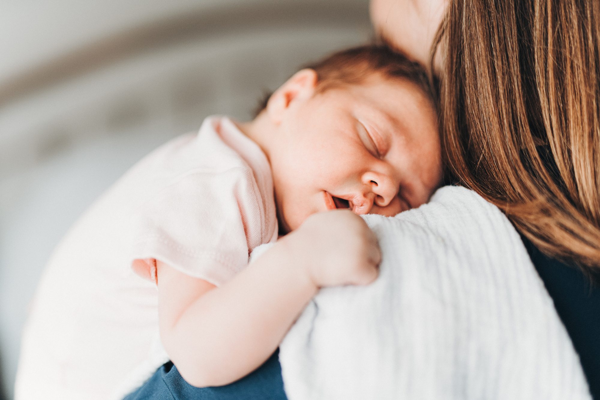 Maternity and newborn photography session